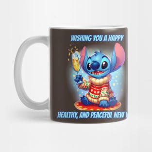 Happy New Year Stitch Mug